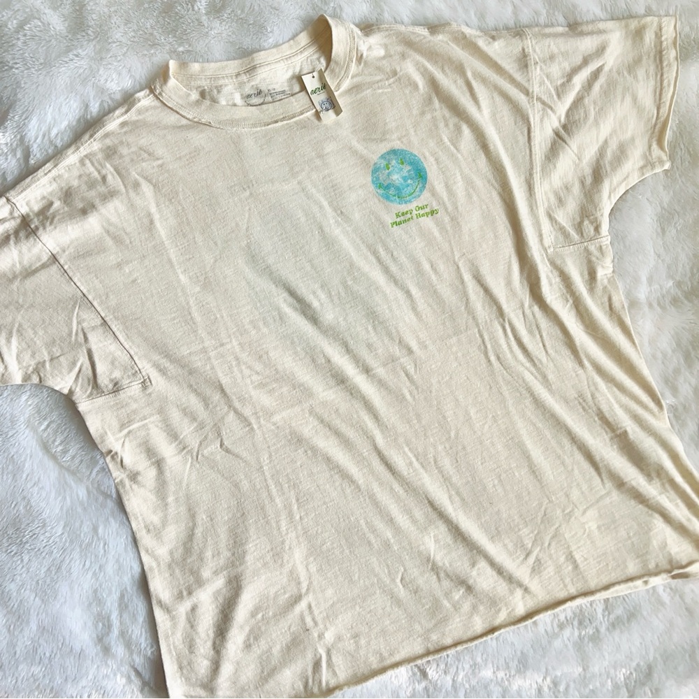 NWT aerie oversized tshirt - Picture 1 of 4